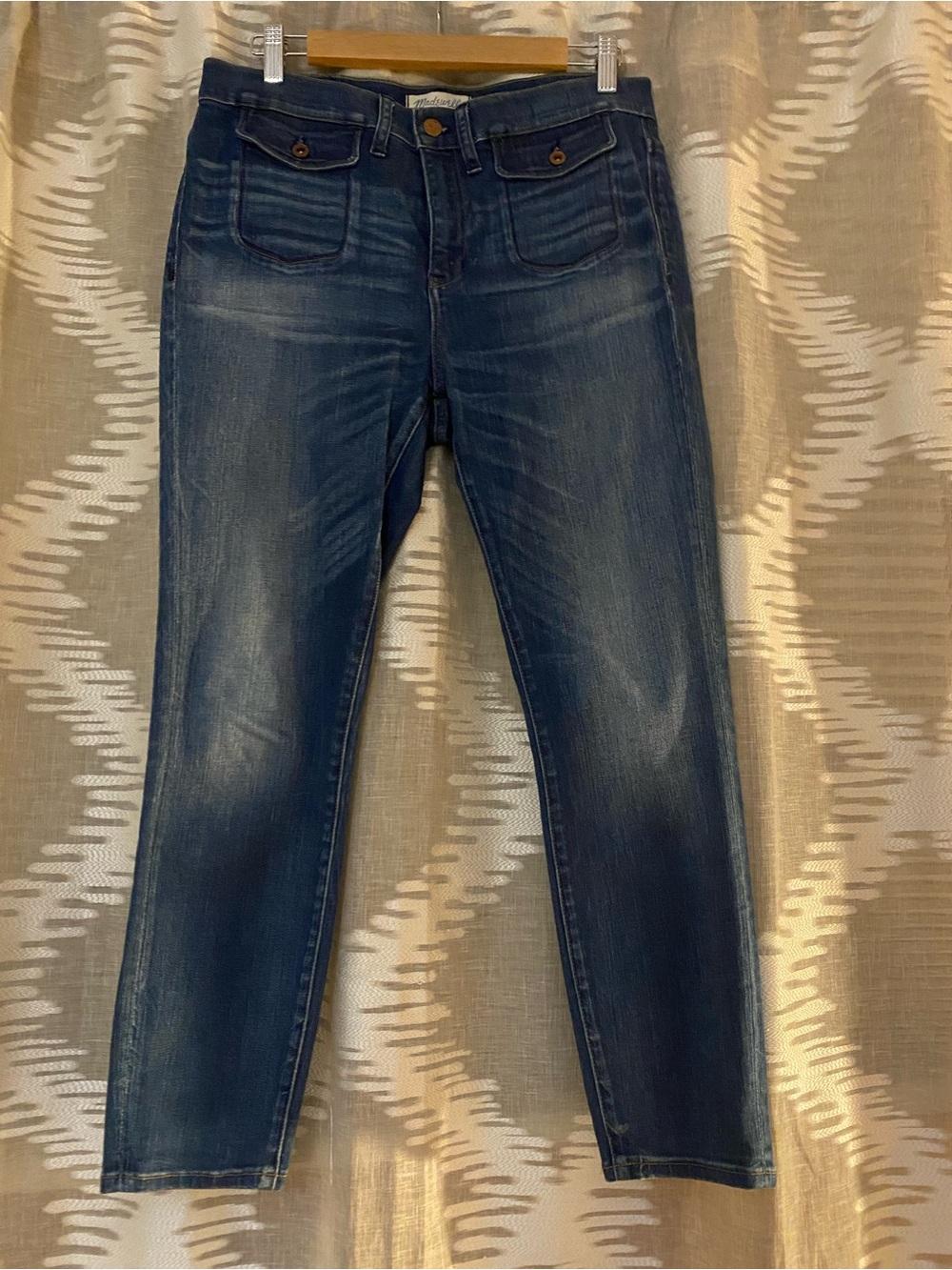 Madewell High Rise Crop Jeans